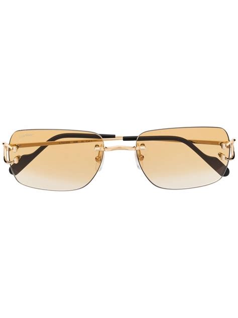 cartier glasses frames cheap|cartier eyewear rectangular frame glasses.